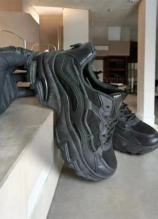 Baskets noires chunky femme taille 38 – look streetwear / plateforme tendance neuves, marca: Premium, estado: Novo com etiquetas, tamanho: 38, €24.99, €26.94 inclui Proteção do Comprador