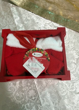 set asciugamani natale, marca: Coccinella, estado: Novo com etiquetas, €6.00, €7.00 inclui Proteção do Comprador