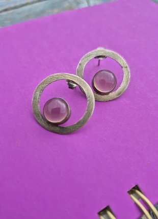 Aros de plata Vintage, marque: plata y cuarzo ahumado, état: Très bon état, 15,00 €, 16,45 € Protection acheteurs incluse