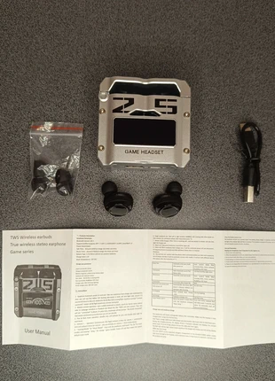 NEUF! Ecouteurs sans fil bluetooth Iphone Android et batterie externe, brand: m25 Game, condition: New with tags, €14.00, €15.40 includes Buyer Protection Pro