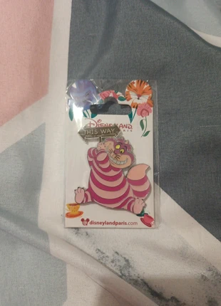 Pin's Disney chat d'Alice au pays des merveilles, marca: Disney, estado: Bueno, 8,00 €, 9,10 € Protección al comprador incluida