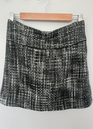 Jupe tissée d’hiver Camaïeu, marca: Camaïeu, estado: Muito bom, tamanho: XS / 34 / 6, €7.00, €8.05 inclui Proteção do Comprador