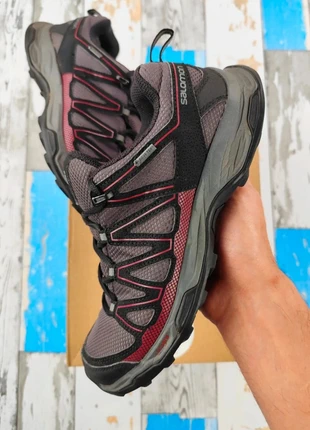 Baskets Sneackers Salomon Goretex Gore-Tex Trail Running Randonnée << Black Purple >> Taille 38.5, marke: Salomon, zustand: Sehr gut, größe: 38.5, 55,00 €, 58,45 € beinhaltet Vinted-Käuferschutz Pro