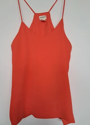 Oranje satijnen top met spaghettibandjes H&M Conscious 34 dames, brand: H&M, condizioni: Ottime, taglia: XS / IT 38 / EU 34, €2.00, €2.80 include la Protezione acquisti