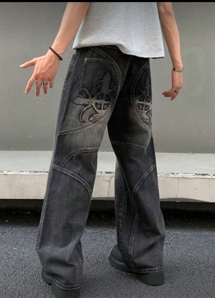 Jean Streetwear y2k unisexe, marque: marque indépendante, état: Neuf sans étiquette, taille: M, 35,00 €, 37,45 € Protection acheteurs incluse