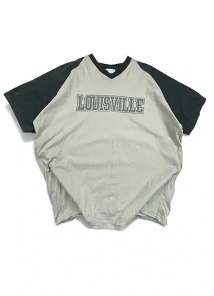 T shirt vintage Louisville 100% coton noir et gris taille L, brand: Vintage, condizioni: Buone, taglia: L, €20.00, €21.70 include la Protezione acquisti