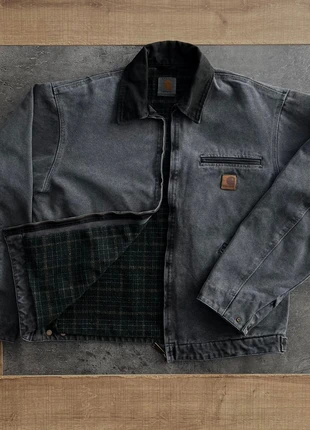 Carhartt J97 Vintage Detroit Jacket Grey 90's sun faded workwear, brand: Carhartt, condizioni: Ottime, taglia: S, €145.00, €152.95 include la Protezione acquisti