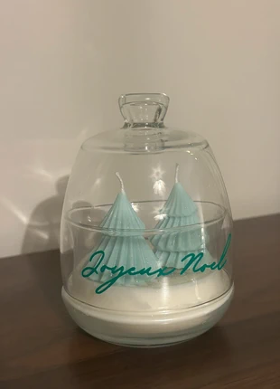 Cloche en verre avec bougie - sapin de Noël - Senteur pain d’épice - joyeux noël, brand: Maisons du Monde, condition: Very good, €6.00, €7.00 includes Buyer Protection