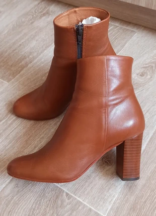 Bottines p36 en cuir cognac clair, brand: Les Fées de Bengale, condition: Very good, size: 36, €40.00, €42.70 includes Buyer Protection