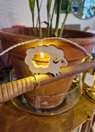 Guirlande lumineuse moutons en bois 🐑 Monoprix, marke: Monoprix, zustand: Neu, 5,00 €, 5,95 € inklusive Vinted-Käuferschutz