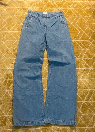 Jeans Sezane Femme Coupe Large / Baggy Taille 38, merk: Sézane, staat: Heel goed, maat: M / 38 / 10, € 59,90, € 63,60 inclusief Kopersbescherming