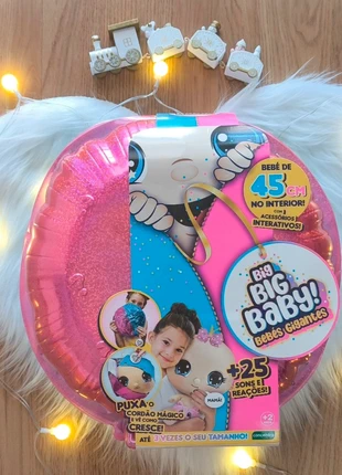 Boneca Big Big Baby! Bebé Gigante com Som e Acessórios Concentra | NOVO, merk: concentra, staat: Nieuw met prijskaartje, maat: Prematuur, tot 44 cm, € 35,00, € 37,45 inclusief Kopersbescherming