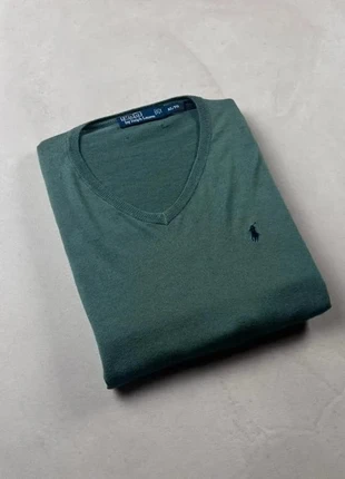 Pull léger Ralph Lauren col v | Vert logo marine brodé | Taille Xl Homme |, marke: Ralph Lauren, zustand: Sehr gut, größe: XL, 20,00 €, 21,70 € inklusive Vinted-Käuferschutz