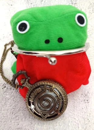 Bundle Montre à gousset Naruto + porte-monnaie – Édition Konoha, marque: Naruto, état: Très bon état, 18,00 €, 19,60 € Protection acheteurs incluse