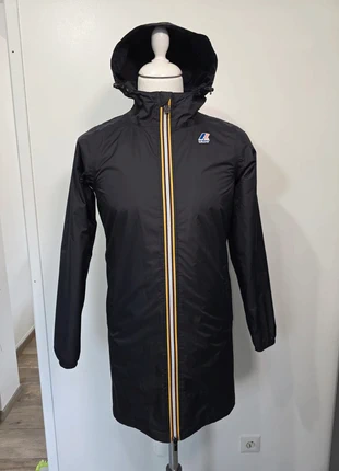 Manteau long parka rembourrée imperméable K-way Le vrai Eiffel warm 3.0 noir taille XS mixte 🔥, merk: K-Way, staat: Heel goed, maat: XS / 34 / 6, € 175,00, € 184,45 inclusief Kopersbescherming Pro