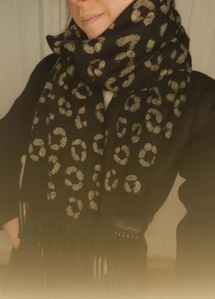 Écharpe noire léopard (cachemire), neuve, brand: Cashmere, condition: New with tags, €24.90, €26.85 includes Buyer Protection Pro