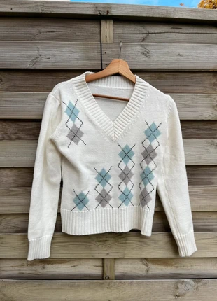 Pull vintage imprimé, brand: Vintage Dressing, condition: Very good, size: S / 36 / 8, €15.00, €16.45 includes Buyer Protection Pro