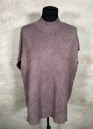 Pull Maille Torsadée Cable Knit Vintage Cyrus mauve metallique ribé taille L, merk: Vintage Dressing, staat: Heel goed, maat: L / 40 / 12, € 15,00, € 16,45 inclusief Kopersbescherming Pro