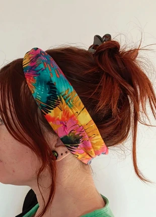 Bandeau cheveux femme - orange et autres couleurs, marca: Inconnu, estado: Muy bueno, tamaño: Talla única, 7,00 €, 8,05 € Protección al comprador incluida