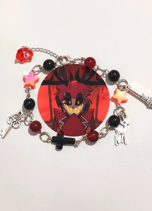 Alastor Hazbin Hotel bracelet, marque: Hazbin Hotel, état: Très bon état, 8,50 €, 9,63 € Protection acheteurs incluse