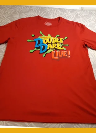 Tee-shirt Nickelodeon rouge manches courtes avec imprimé taille L, marca: Nickelodeon, estado: Muy bueno, tamaño: L, 6,90 €, 7,95 € Protección al comprador incluida