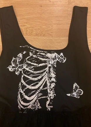 Vestido gótico esqueleto Shein 3XL, marque: Shein, état: Très bon état, taille: XXXL / 46 / 18, 15,00 €, 16,45 € Protection acheteurs incluse