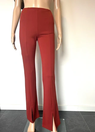 Ambika Split Flare Broek – Roestbruin maat s (ook in m), marque: AMBIKA, état: Neuf avec étiquette, taille: S / 36 / 8, 14,95 €, 16,40 € Protection acheteurs incluse