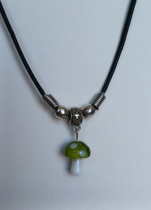 Handmade Y2k 2000 paddo waxkoord ketting, merk: Bohemian, staat: Nieuw zonder prijskaartje, € 8,50, € 9,63 inclusief Kopersbescherming