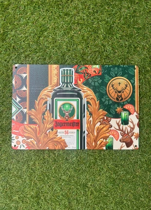 Jagermeister metal homedecor plate, merk: Jägermeister, staat: Nieuw met prijskaartje, € 6,99, € 8,04 inclusief Kopersbescherming