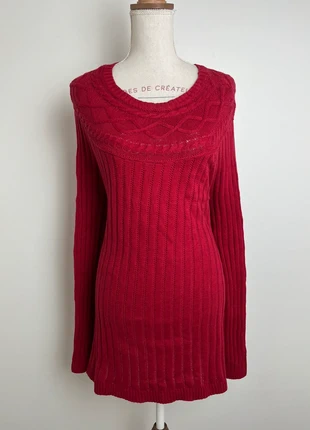 Pull sweat col rond en maille CJ banks rouge pour femme taille XXL #CS4, marque: Cj Banks, état: Très bon état, taille: XXL / 44 / 16, 18,00 €, 19,60 € Protection acheteurs incluse