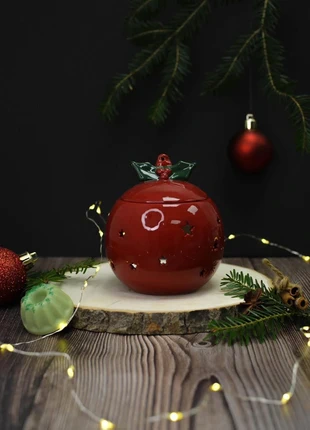 Brûle-parfum boule de Noël, marque: je ne sais pas, état: Neuf sans étiquette, 10,00 €, 11,20 € Protection acheteurs incluse