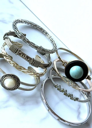 🩶Silver tones |VTG -modern bracelet mix, brand: Vintage Dressing, condition: Good, £12.50, £13.83 includes Buyer Protection