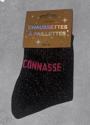 Chaussettes à paillettes (neuve) femme fille idée cadeau noël, marque: Fashion Style, état: Très bon état, taille: Taille unique, 3,70 €, 4,59 € Protection acheteurs (Pro) incluse
