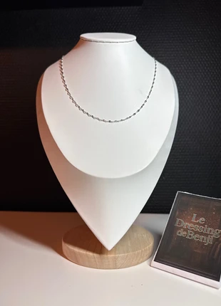 Magnifique Collier argenté et en Acier Inoxydable 45 a 60 cm, brand: Magnifique, condition: New without tags, €5.89, €6.88 includes Buyer Protection
