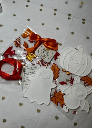 Support Halloween à colorier et à accrocher, merk: Fait Main, staat: Heel goed, maat: 3 jaar / 98 cm, € 7,50, € 8,58 inclusief Kopersbescherming