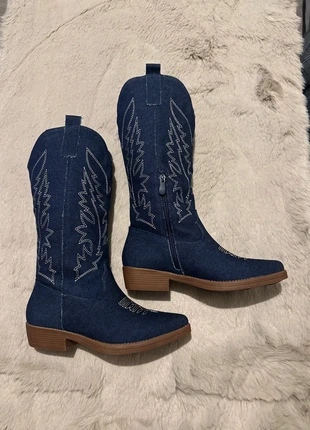 Santiags en denim #059, brand: Santiags, condition: New with tags, size: 38, €35.00, €37.45 includes Buyer Protection