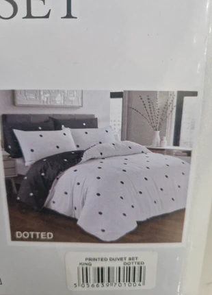 Duvet cover set King Dotted, condition: New with tags, size: King, £16.99, £18.54 includes Buyer Protection Pro