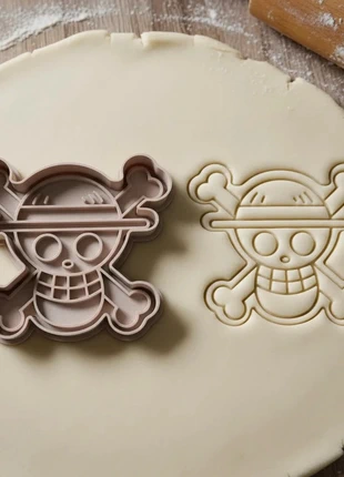 emporte pièce One Piece Logo Cookie Cutter, brand: sans marque, condizioni: Ottime, €3.00, €3.85 include la Protezione acquisti Pro
