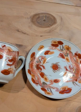 Tasse et soucoupe japonaises geisha, marca: Japan Style, estado: Bueno, 3,00 €, 3,85 € Protección al comprador incluida