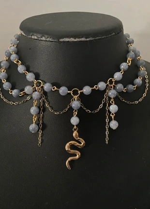 collier serpent reptile, brand: Fait Main, condizioni: Nuovo con cartellino, €15.00, €16.45 include la Protezione acquisti