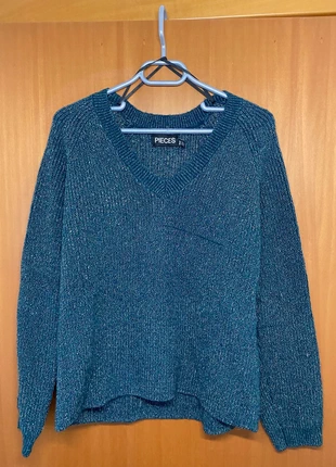 Pull bleu femme – Taille M, état: Satisfaisant, taille: M / 38 / 10, 5,00 €, 5,95 € Protection acheteurs incluse