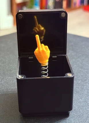 Just For You Middle Finger 3D Printed Prank Gift Box, brand: Prank Gift, condition: Very good, £6.99, £8.04 includes Buyer Protection Pro