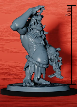 Miniature dnd - Troll de noël - figurine à peindre pour jeux de rôle diorama et wargames, marke: D&D, zustand: Sehr gut, 15,00 €, 16,45 € beinhaltet Vinted-Käuferschutz Pro