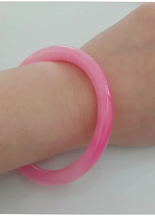 Bracelet jonc rose en résine – Look tendance Y2K, marque: Tendance, état: Très bon état, 2,90 €, 3,75 € Protection acheteurs (Pro) incluse