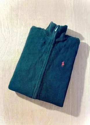 Gilet zippé Ralph Lauren Noir Logo Blanc - Taille M, brand: Ralph Lauren, condition: Good, size: M / 38 / 10, €38.00, €40.60 includes Buyer Protection