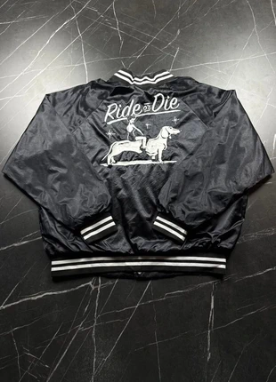 Veste Bomber Blouson Teddy Manteau Jacket Rare Vintage USA Y2k 90s Old School, marque: Vintage Dressing, état: Bon état, taille: L, 20,00 €, 21,70 € Protection acheteurs (Pro) incluse