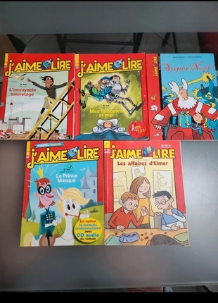 📚 Lot de 5 livres "J’aime Lire" et 1 hors-série Super Noël 🎄, estado: Muy bueno, 6,00 €, 7,00 € Protección al comprador incluida