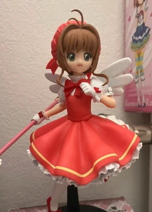 Sakura card captor figure, merk: Bandai Namco, staat: Nieuw met prijskaartje, maat: Prematuur, tot 44 cm, € 25,00, € 26,95 inclusief Kopersbescherming