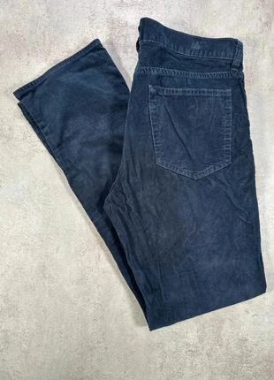 Pantalon En Velours Côtelé / Corduroy jcrew bleu indigo coupe slim taille W32 L32, marca: Vintage Dressing, estado: Muy bueno, tamaño: W32 | ES 42, 11,00 €, 12,25 € Protección al comprador Pro incluida