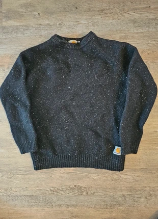 Pull Crewneck Femme Carhartt Taille XXS logo Brodé Noir à pois blancs Laine, marque: Carhartt, état: Très bon état, taille: XXS / 32 / 4, 30,00 €, 32,20 € Protection acheteurs incluse